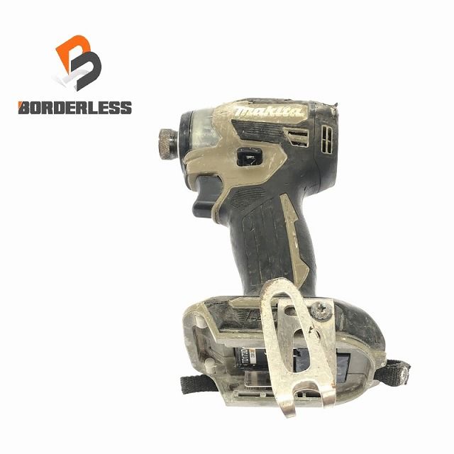 品 makita マキタ 18V 充電式インパクトドライバー TD173D オリーブ 本体のみ コードレス バッテリー式