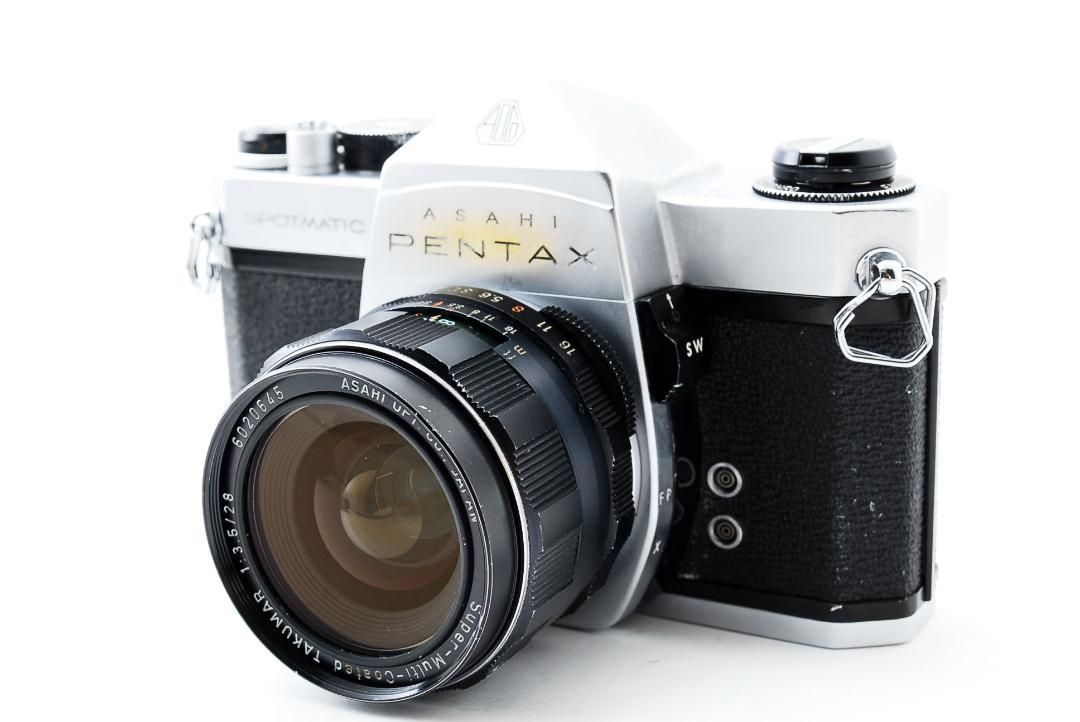 ボトムを作り続け40年 PENTAX SP フィルム一眼レフ 28mm F3.5 広角