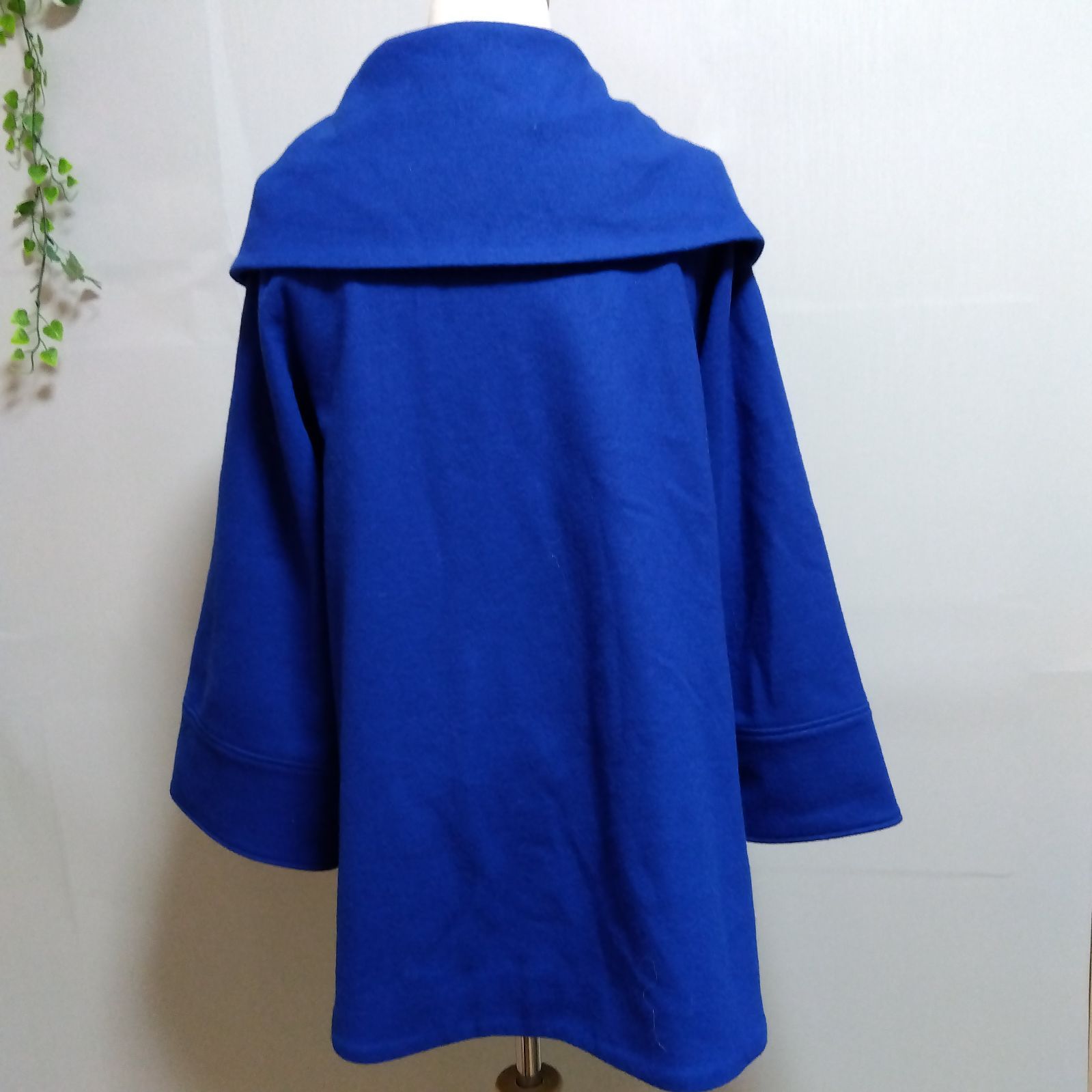 GRANDTABLE / 2WAYリボンハーフコート Grandtable グランターブル 2WAY リボンハーフコート ロングブルー