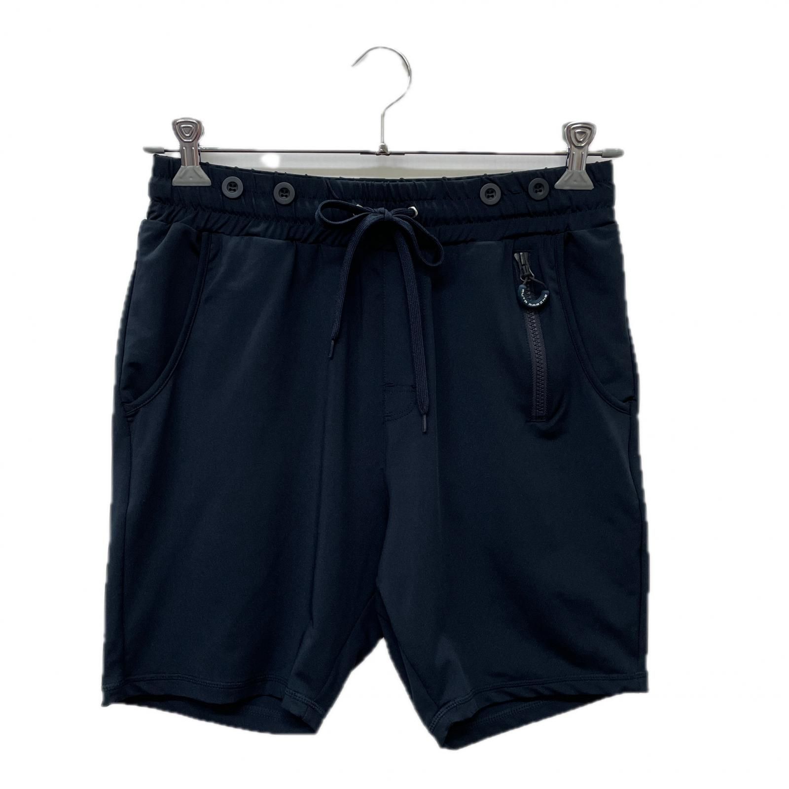 未使用品 メンズ ムータマリン muta MARINE ハーフパンツ 5(M) ネイビー ラッシュガード 水陸両用 吸水速乾
