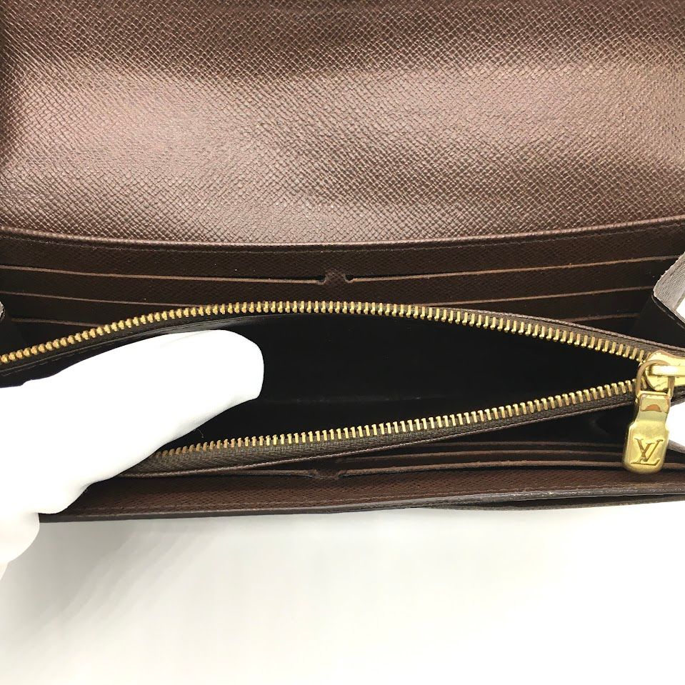 【倉吉店】 中古 LOUIS VUITTON | ルイ・ヴィトン 長財布 ダミエ ポルトフォイユサラ 二つ折り長財布 N63209 ダミエ 【125】 倉吉店】LOUIS VUITTON | ルイ・ヴィトン 長財布 ダミエ