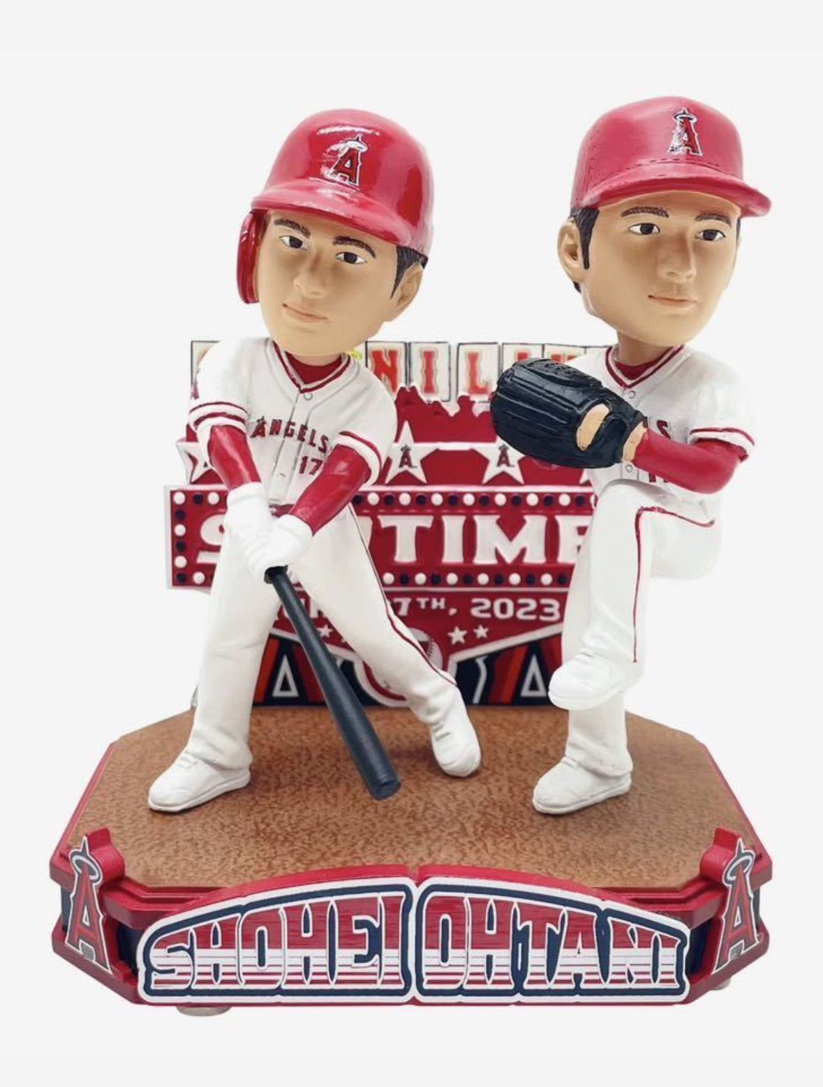 大谷翔平 ボブルヘッド ショータイム レア 限定223 ダブルボブルヘッド