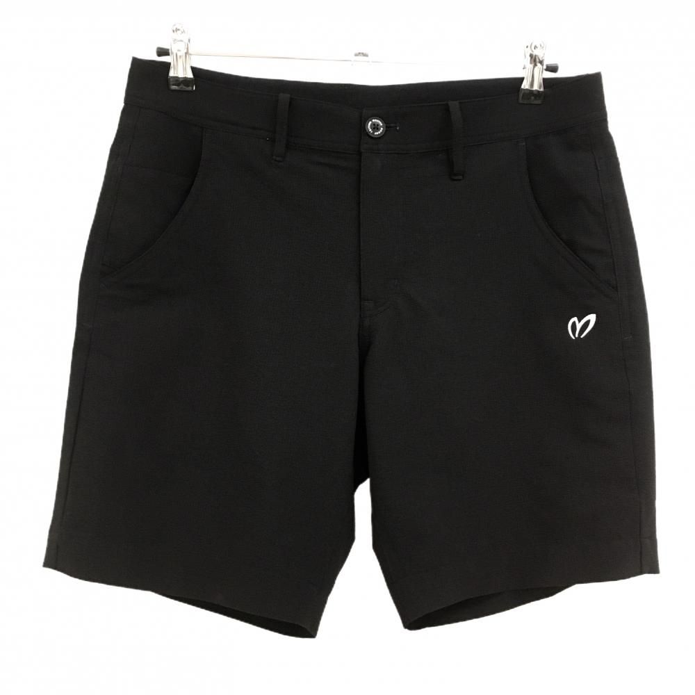 超美品】マスターバニー ハーフパンツ 黒 細ストライプ織生地 メンズ 4