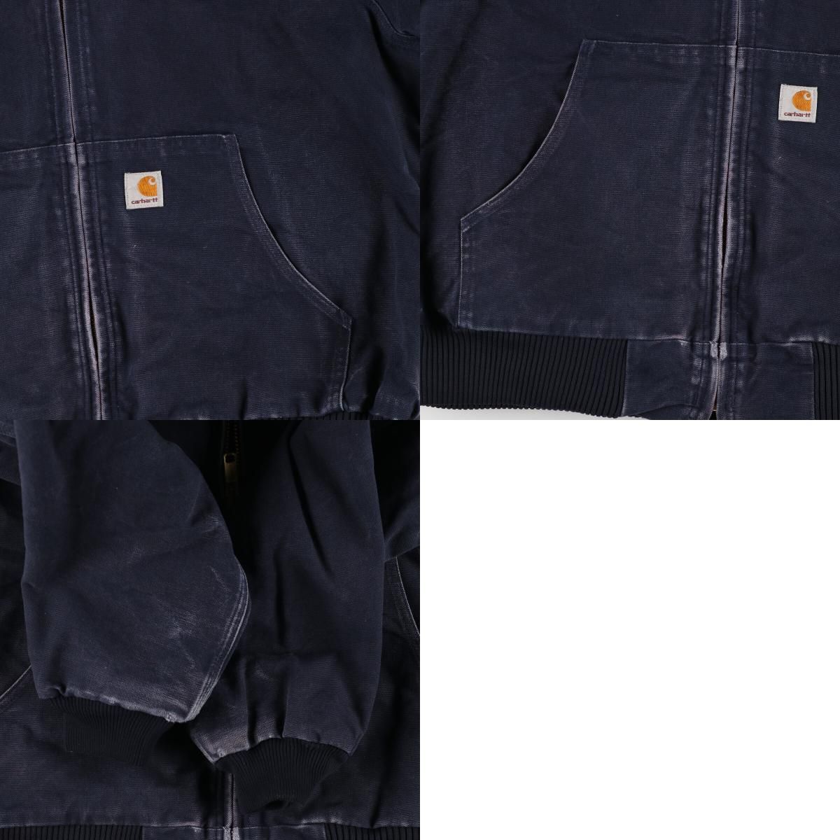 古着 カーハート Carhartt アクティブジャケット ダック地フルジップ