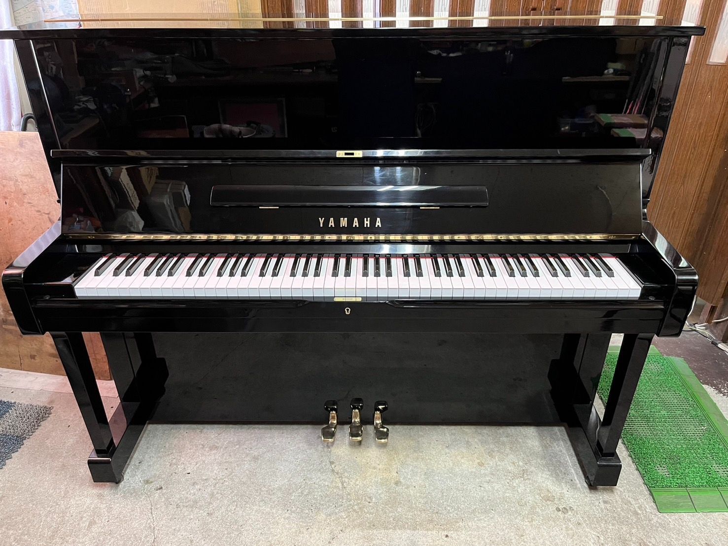 【ピアノ調律師の店】アップライトピアノ ヤマハ YAMAHA U1h 中古ピアノ 美品 格安販売 ※送料別途要