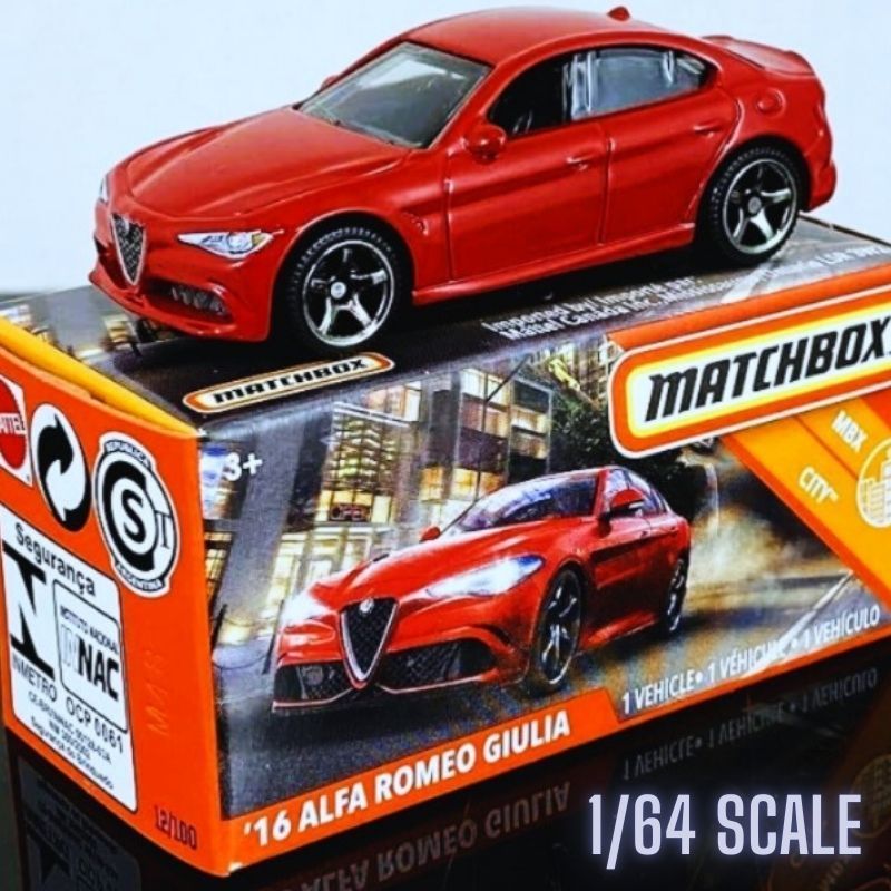 2020 マッチボックス '16 アルファ ロメオ ジュリア MATCHBOX シティ