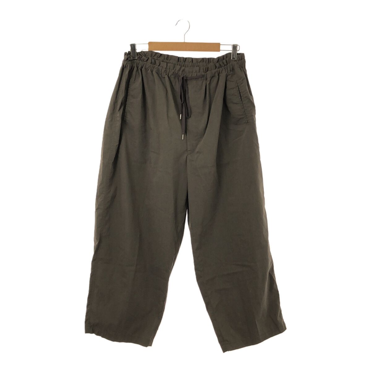 RAINMAKER KYOTO × MB レインメーカーキョウト 22/SS RM202-048 別注 DOUGI PANTS ドウギパンツ  イージーワイドパンツ F ブラウン - メルカリ