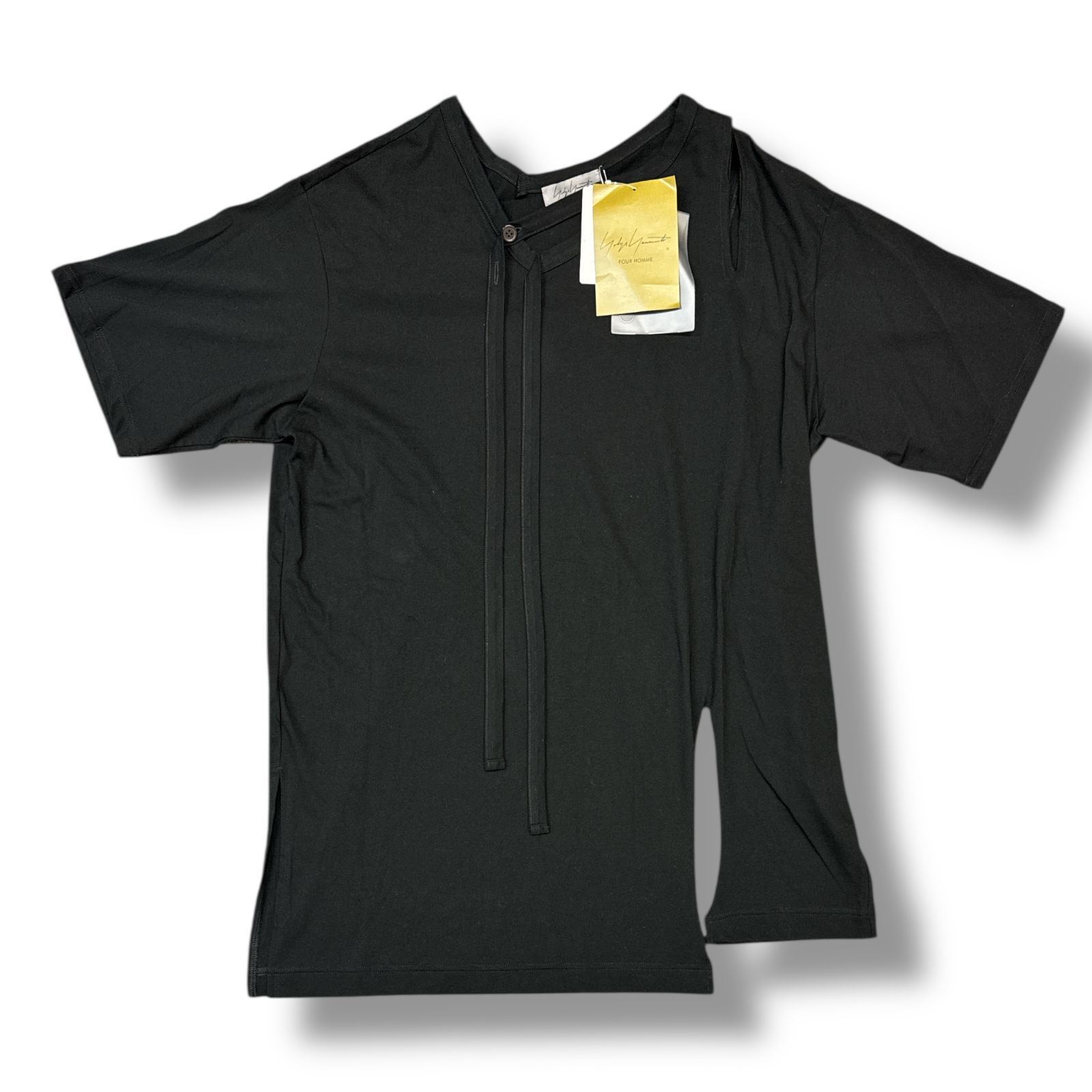 参考上代42900円 未使用品 Yohji Yamamoto POUR HOMME SINGLE JERSEY 