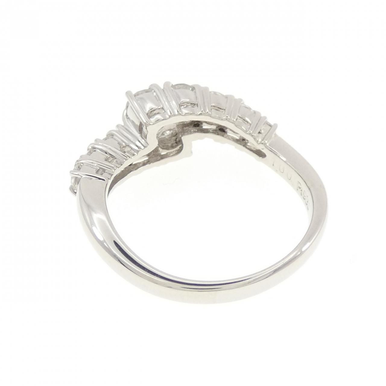 Pt900 プラチナ ダイヤモンドリング 1.00Ct 14号 PT900 ダイヤモンド