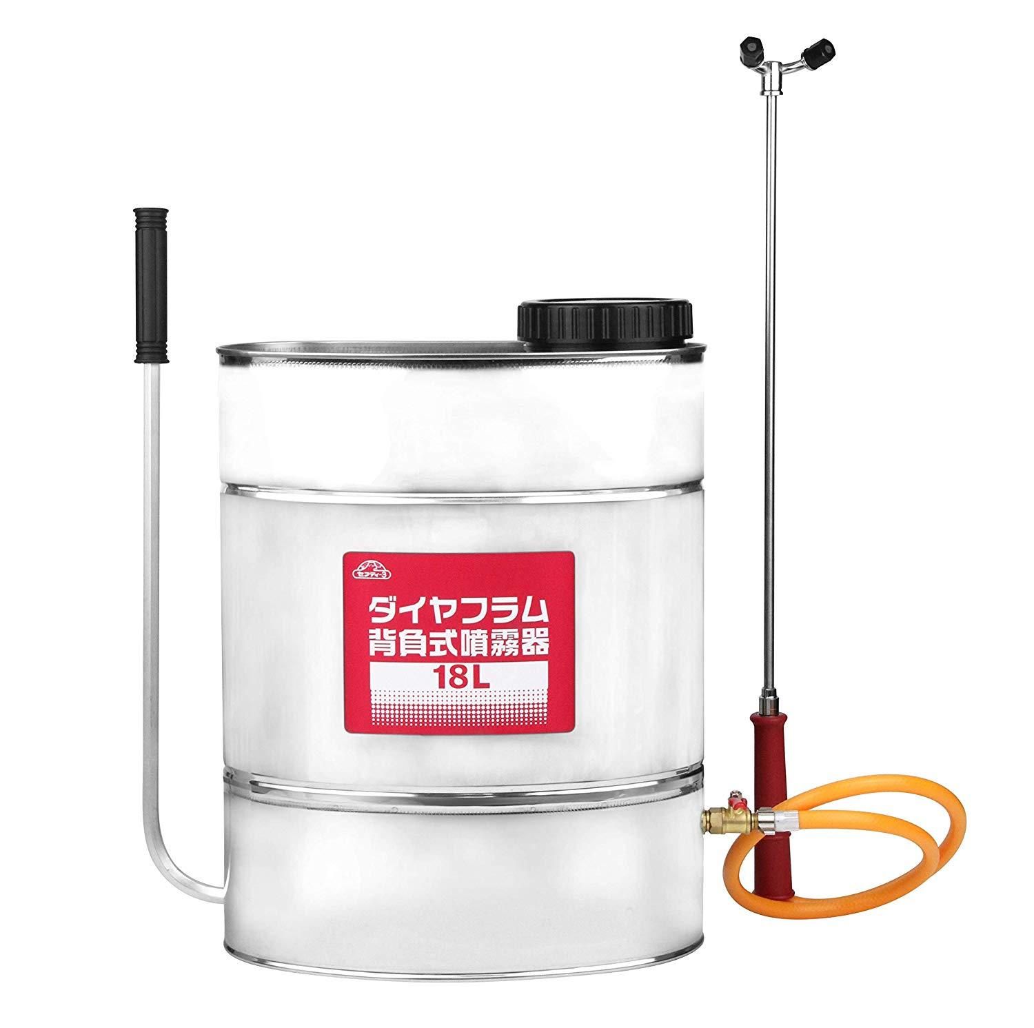 セフティー3 SAFETY 3 ダイヤフラム背負式噴霧器18 L