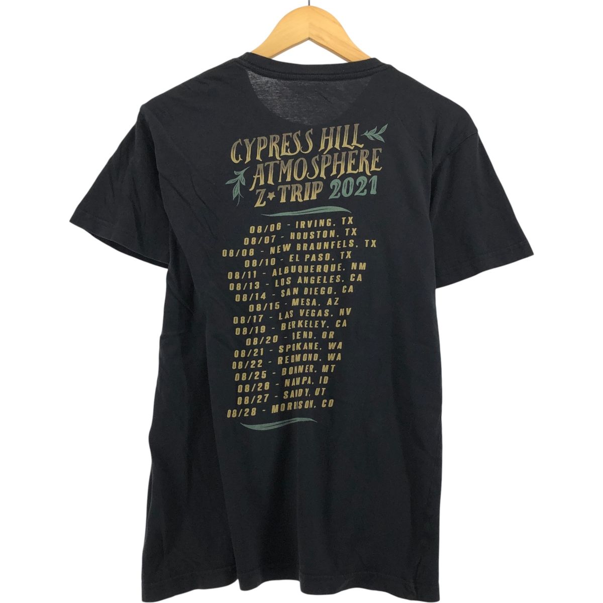 古着 CYPRESS HILL サイプレスヒル ドクロ柄 スカル柄 ラップT