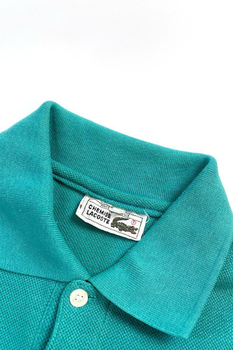 70's Made in FRANCE LACOSTE polo shirt ラコステ ポロシャツ 半袖