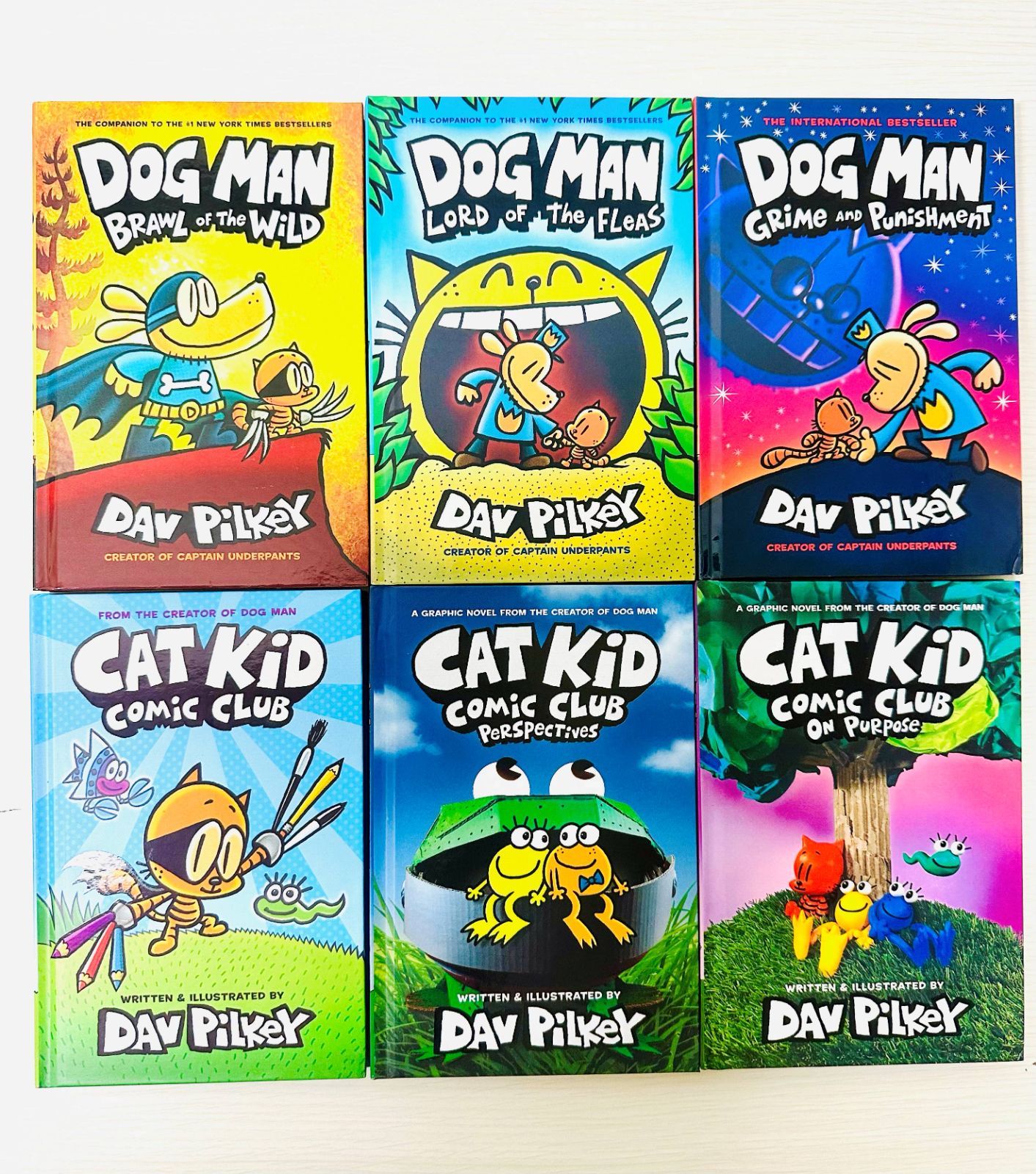 Dogman英語漫画9冊セット　ドッグマン　洋書 DogMan ドッグマン 14巻セット 英語漫画 デイヴ・ピルキー 子供