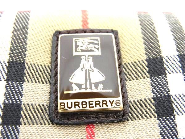 ■極美品■ Burberrys バーバリーズ ノバチェック キャンバス パース ケース 小銭入れ レディース ベージュ系 BM6781 □極美品□ Burberrys バーバリーズ ノバチェック キャンバス コイン