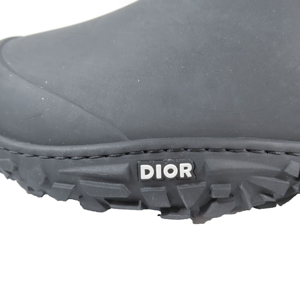 Christian Diorブラウン レザー ロングブーツ 36 DIOR | D-Town ブーツ カーフスキン