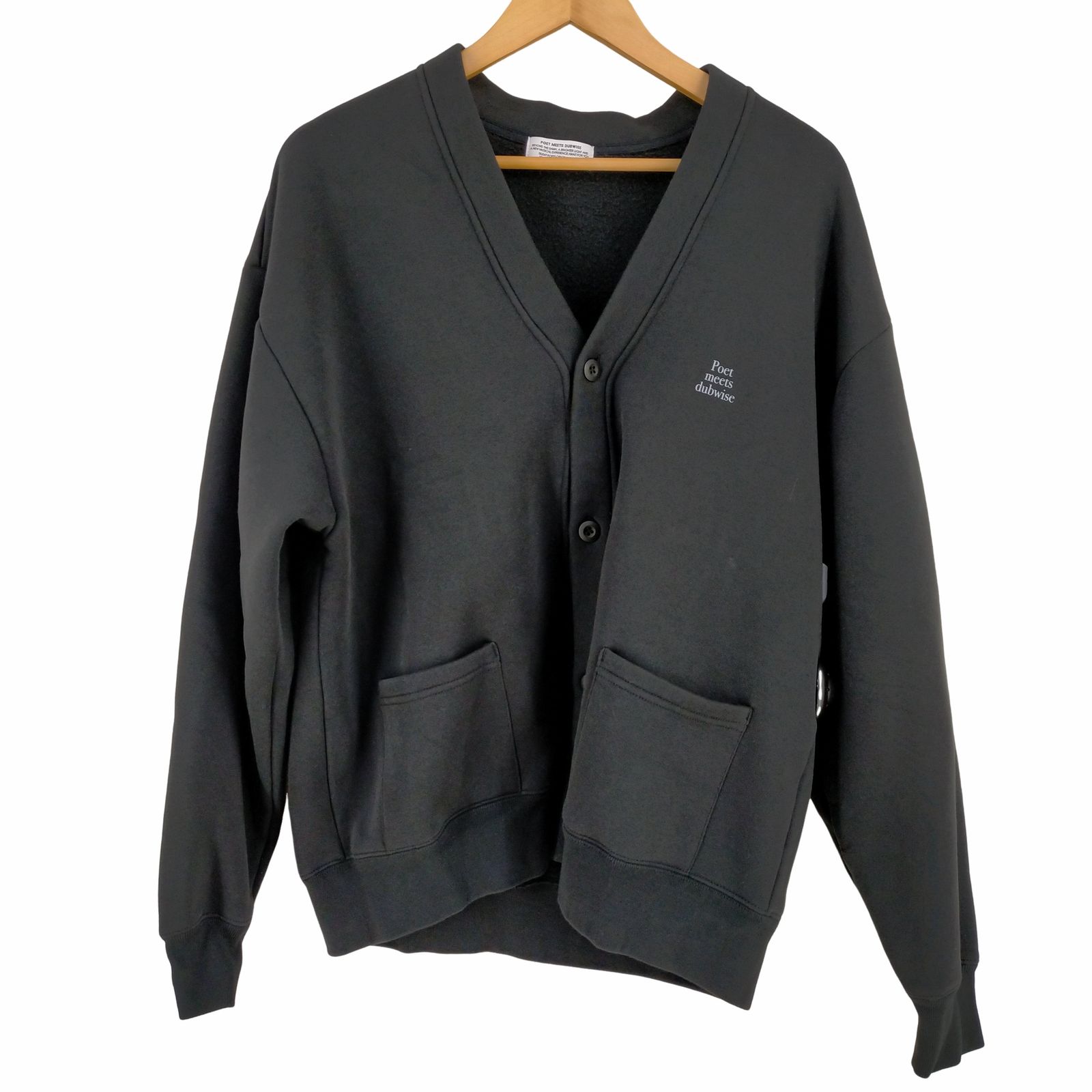 ポエトミーツダブワイズ POET MEETS DUBWISE Sweat Cardigan メンズ  L
