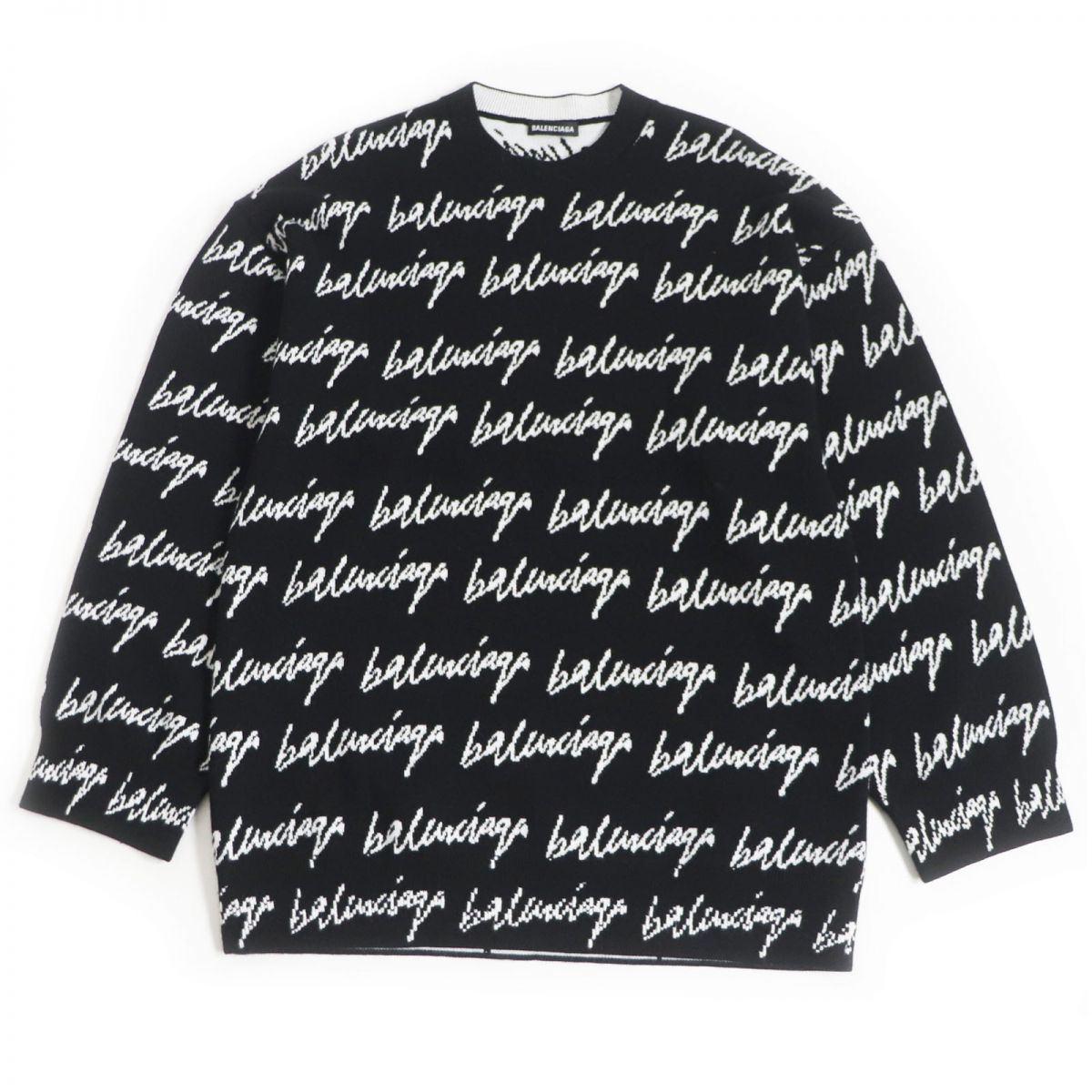 極美品□2020年製 BALENCIAGA/バレンシアガ 625984 ウール