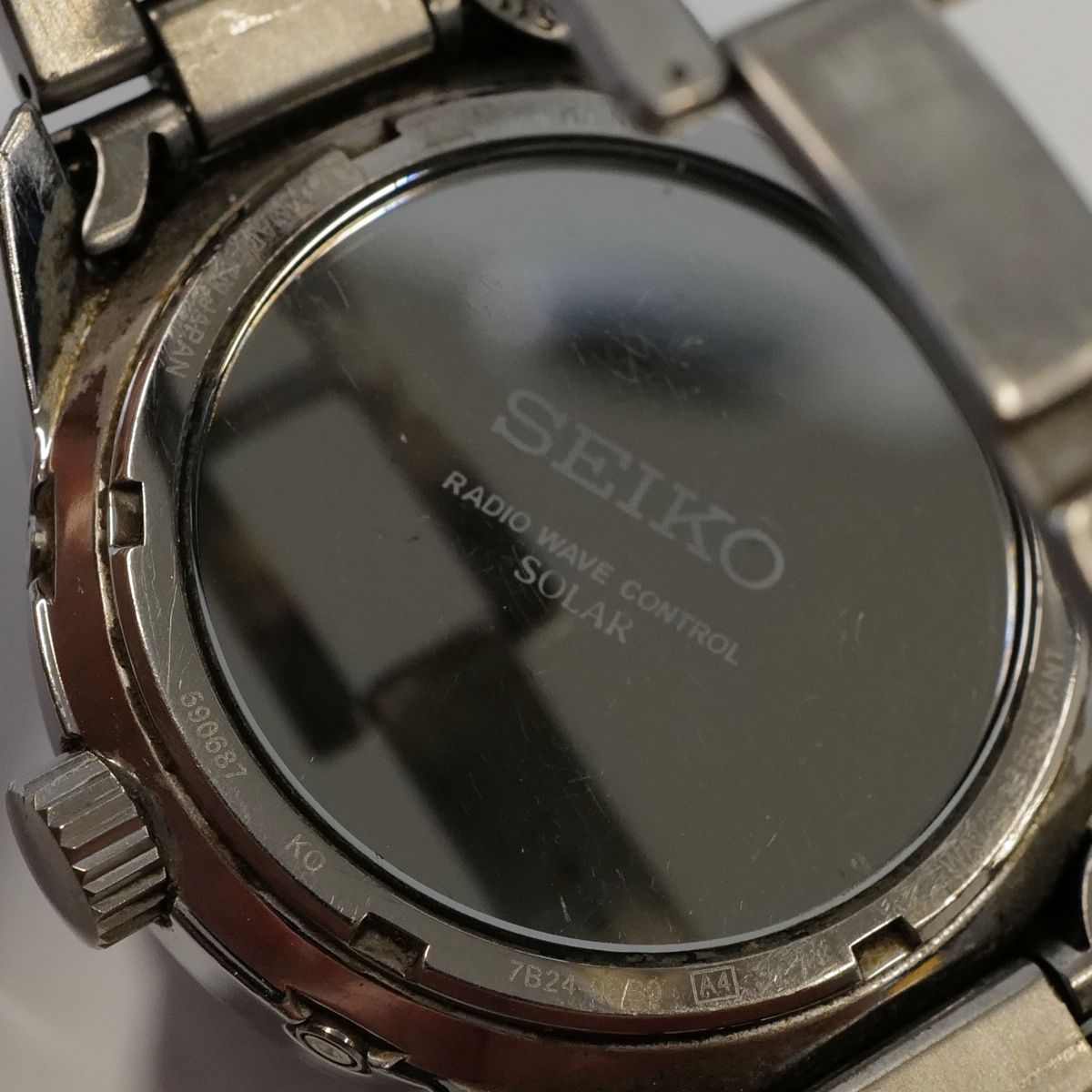 SEIKO スピリット SBTM209 メンズ腕時計 USED品 ソーラー 電波