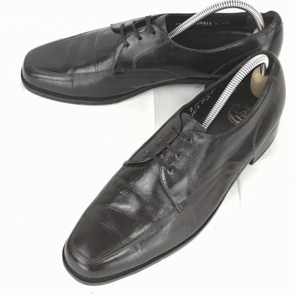 80s-90s?/Vintage☆USA名門☆フローシャイム/FLORSHEIM☆本革/縫い付け