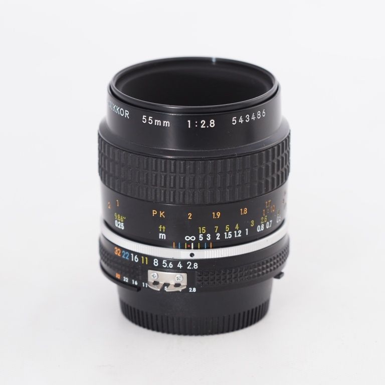 Nikon Ai-s Micro-NIKKOR 55mm F2.8 ニコン Fマウント MF マクロレンズ