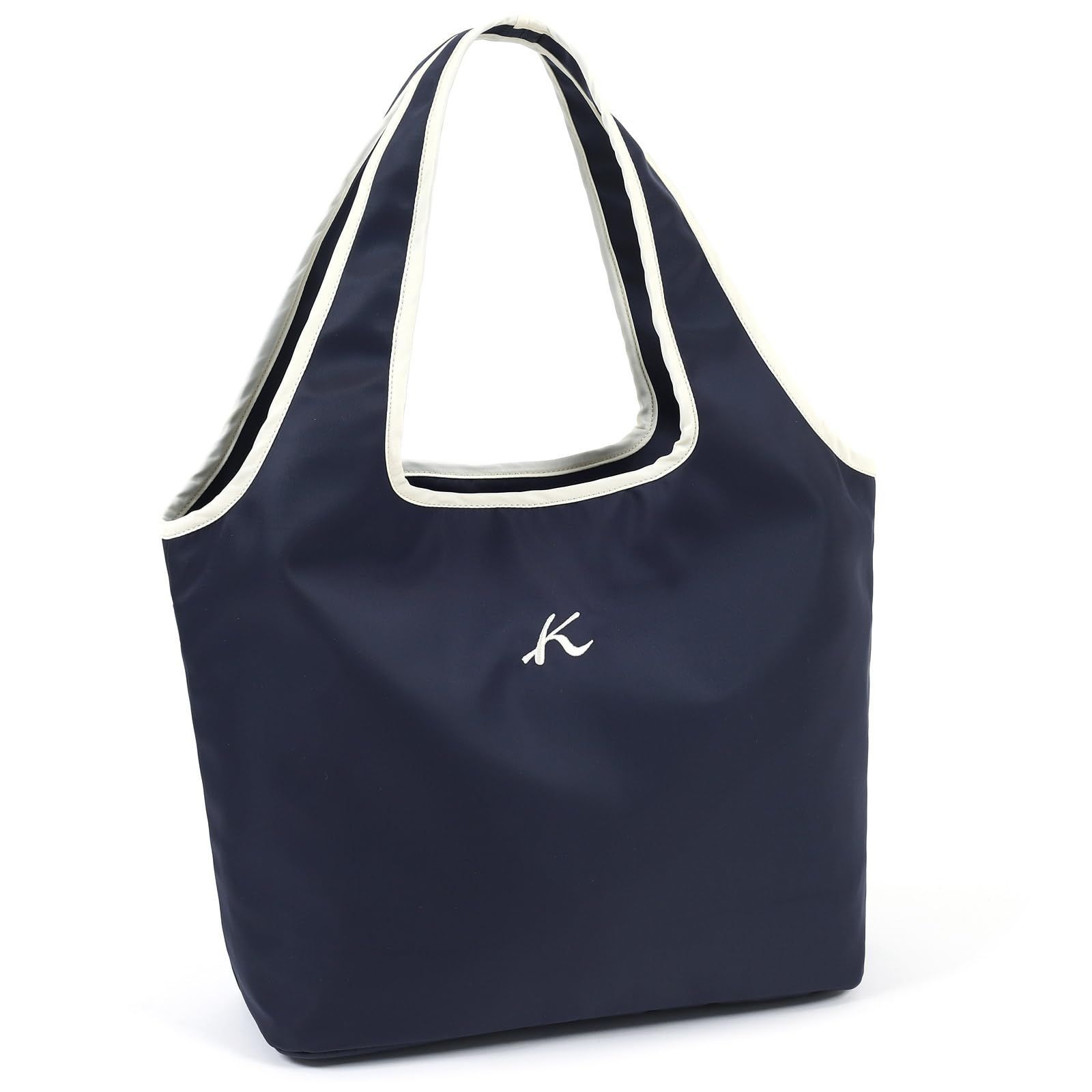 [キタムラ] B5サイズ対応 トートバッグ R-0687 レディース ダークブルー／アイボリー [紺] 10911