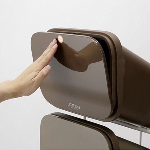 スタンド式 ダストボックス|ゴミ箱 19L 4段 スリム 袋止リング付 スタ