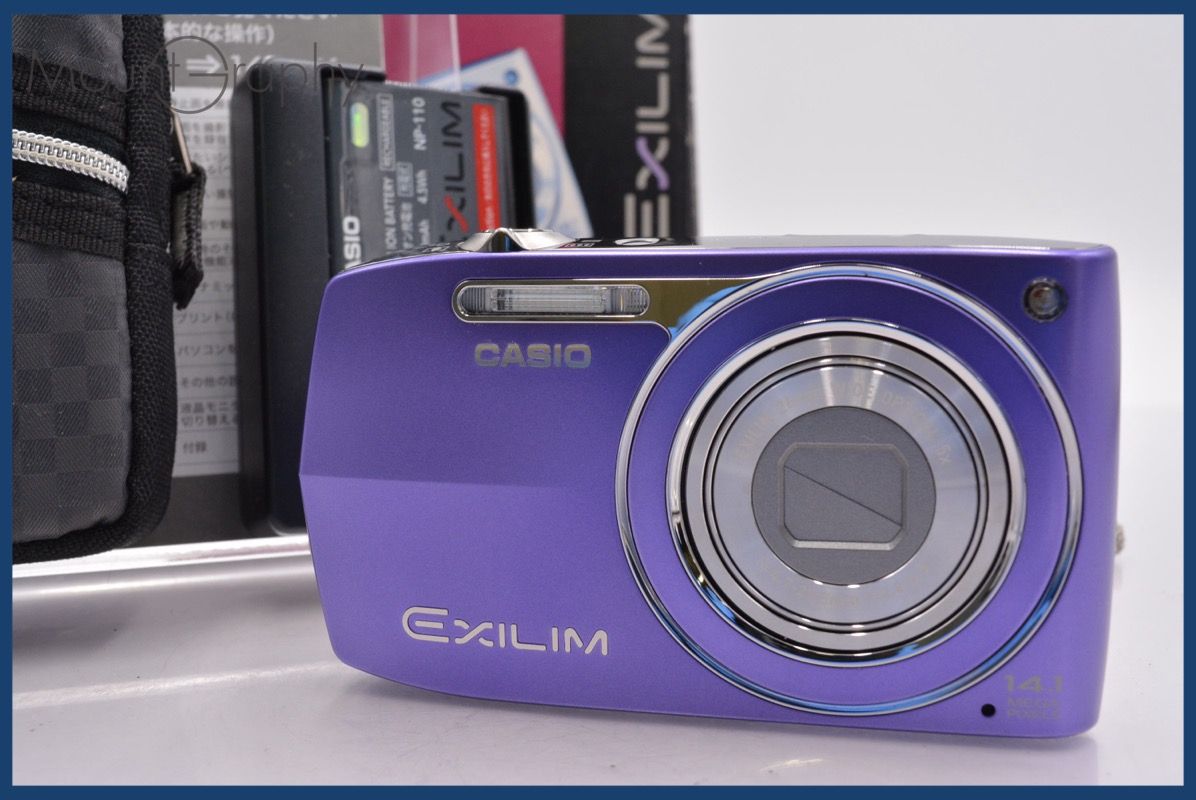 ★極上美品★ カシオ CASIO EXILIM EX-Z 2000 5x 元箱、バッテリー、充電器、ケース、取扱説明書付属 ★完動★同梱可 #mj4572