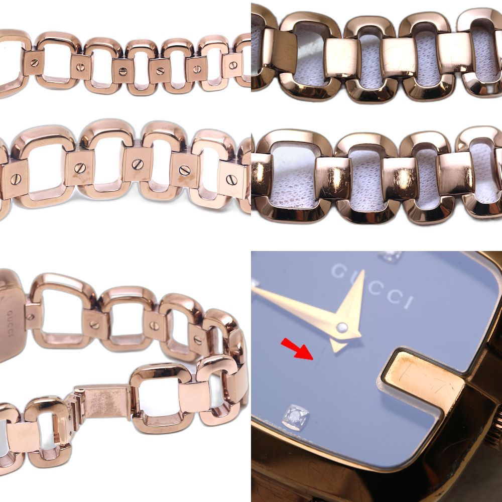 GUCCI グッチ Gコレクション 3Pダイヤモンド YA125512 125.5【正規店