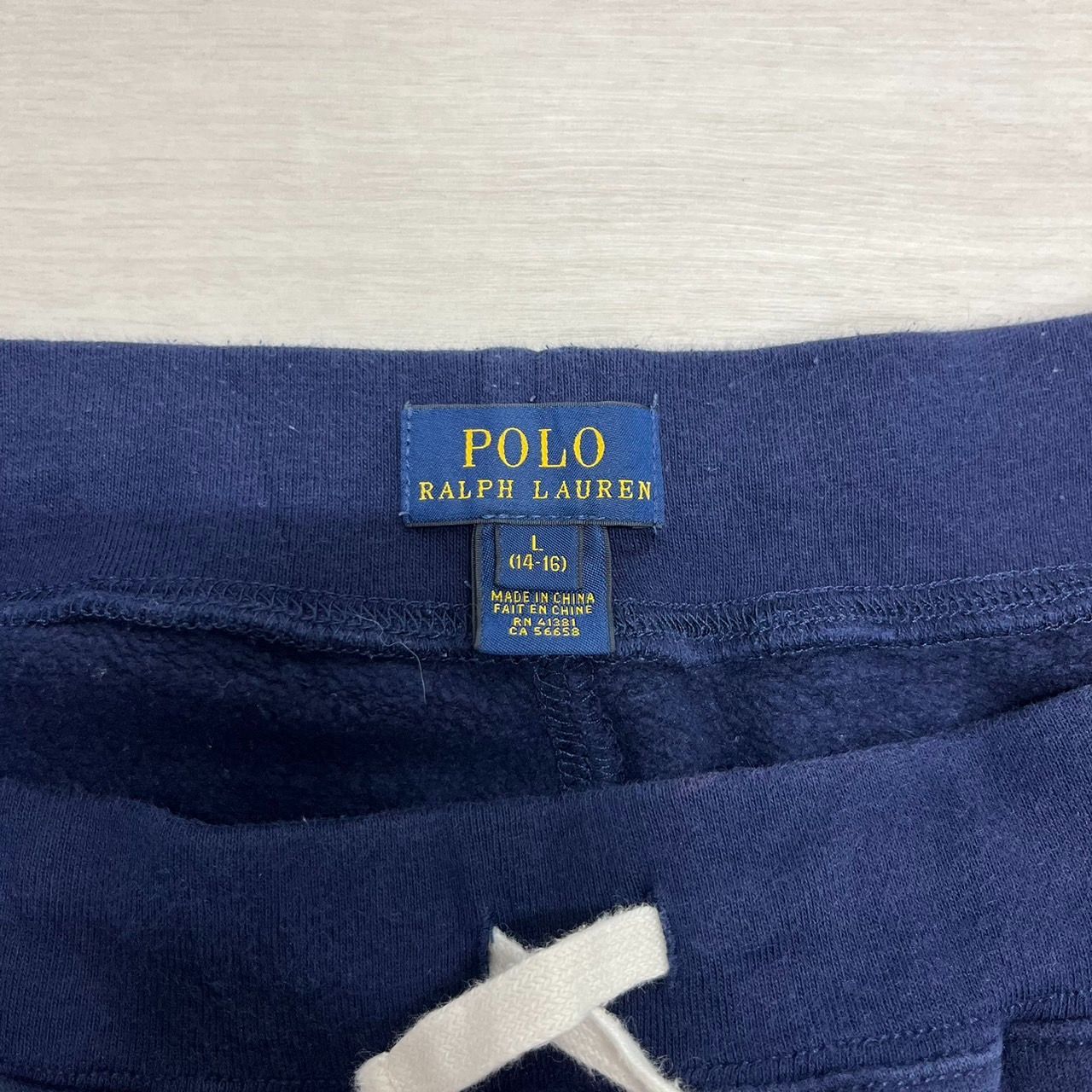 【激レア】ポロ ラルフローレン スウェットパンツ Lサイズ ネイビー 紺 POLO Ralph Lauren オーバーサイズ