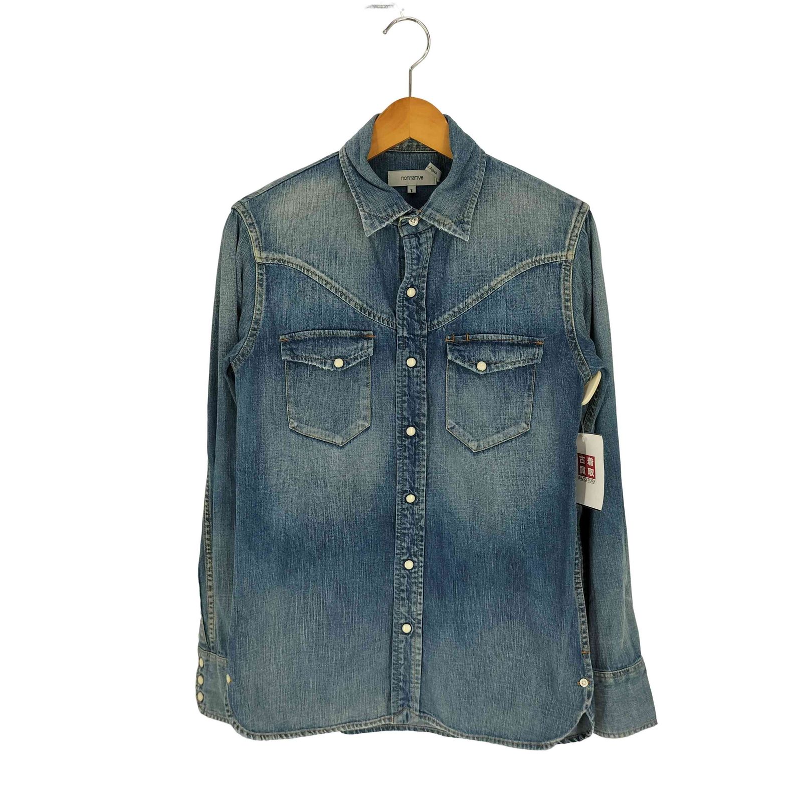 ノンネイティブ nonnative デニム ウエスタンシャツ メンズ JPN
