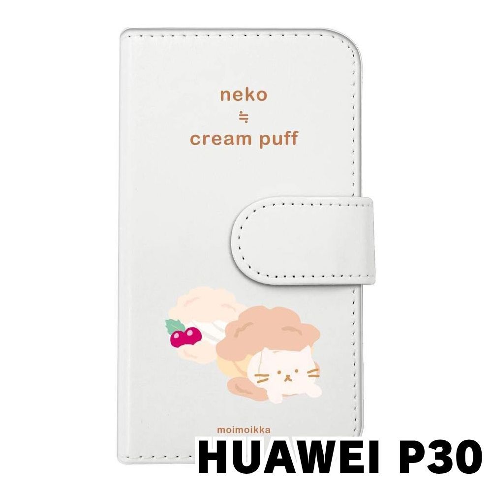 HUAWEI - HUAWEI♡フジミページ☆ 新品未使用】HUAWEI P30 ファーウェイ スマホケース 手帳型 (色