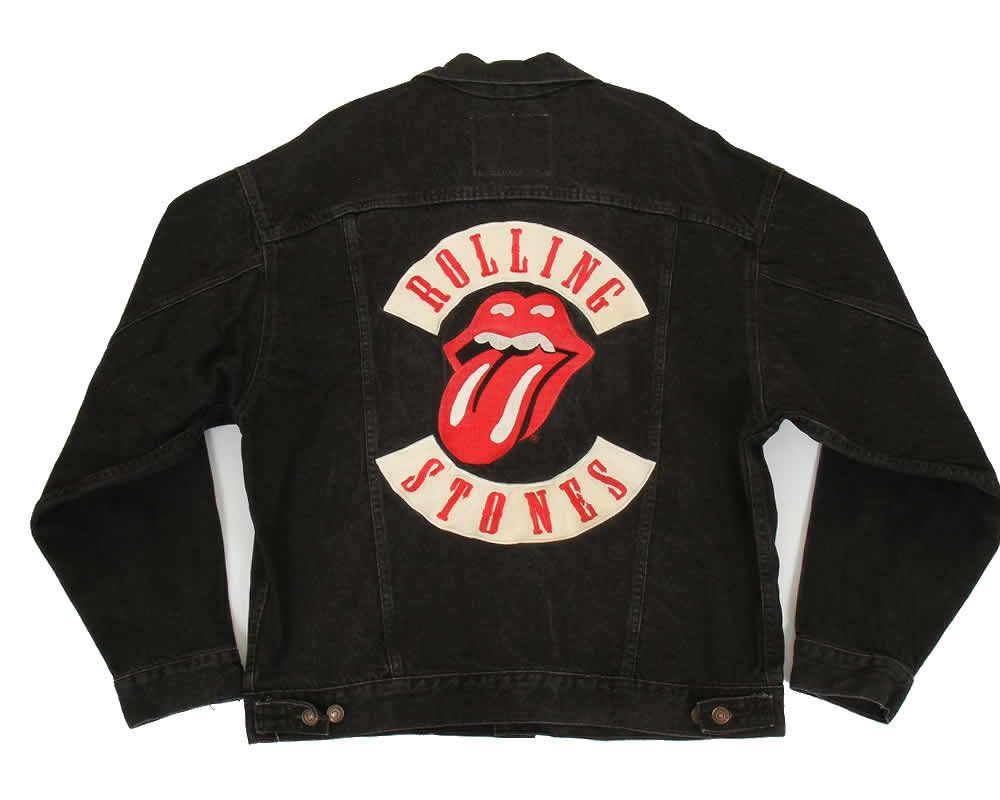 LEVI'S DEAD STOCK ROLLING STONES MAN DENIM JACKET 70507-4159