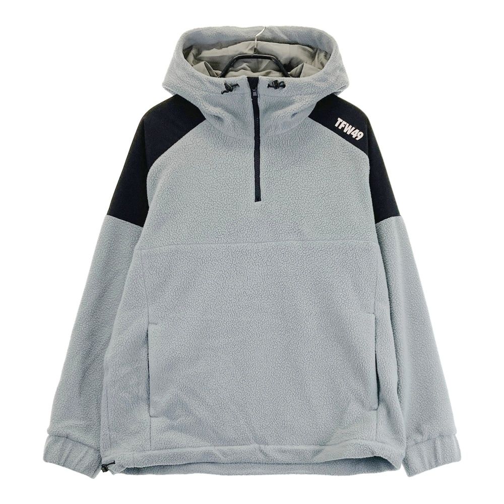 サイズ L TFW49 ティーエフダブリューフォーティーナイン VW ボア ハーフジップパーカー グレー系 240101392112 ゴルフウェア メンズ ストスト