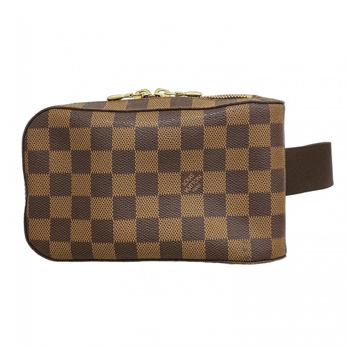 5mb1849 ルイヴィトン ボディバッグ ダミエ ジェロニモス N51994 エベヌ メンズ レディース ユニセックス