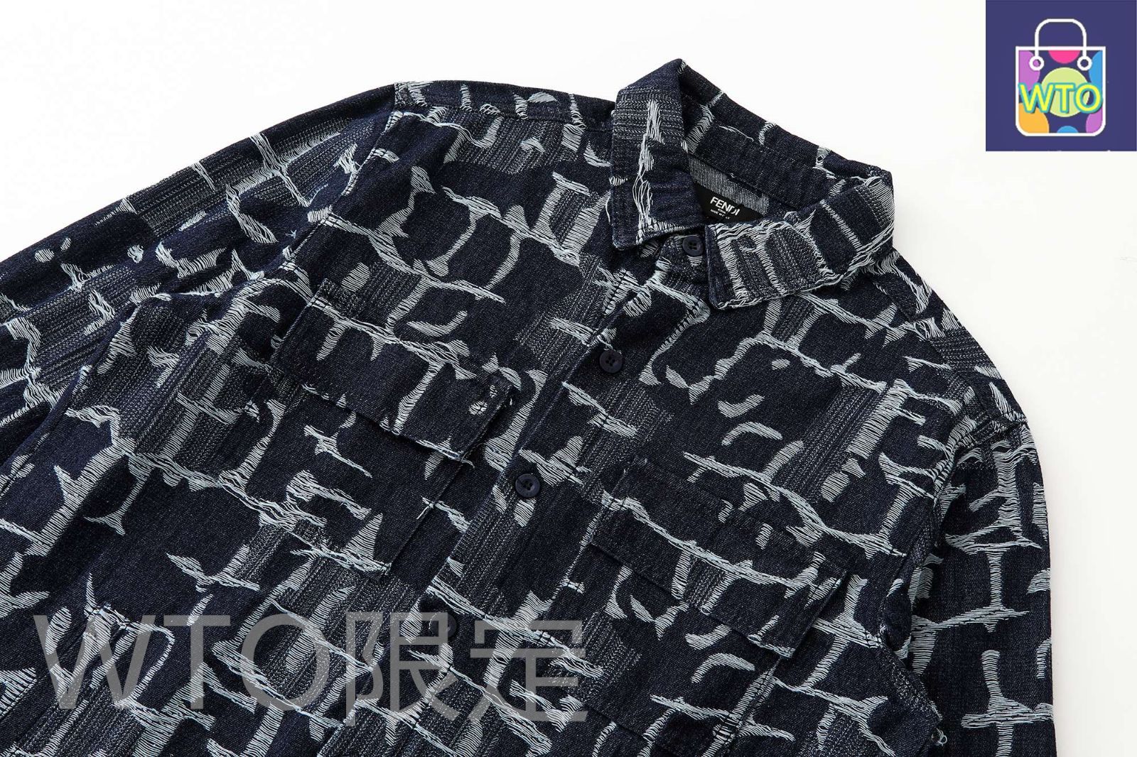 【24AW NEW】FENDI_women / モノグラム デニムジャケット 本日限定特価】Fendi 2024秋冬新作 FFモノグラム デニム