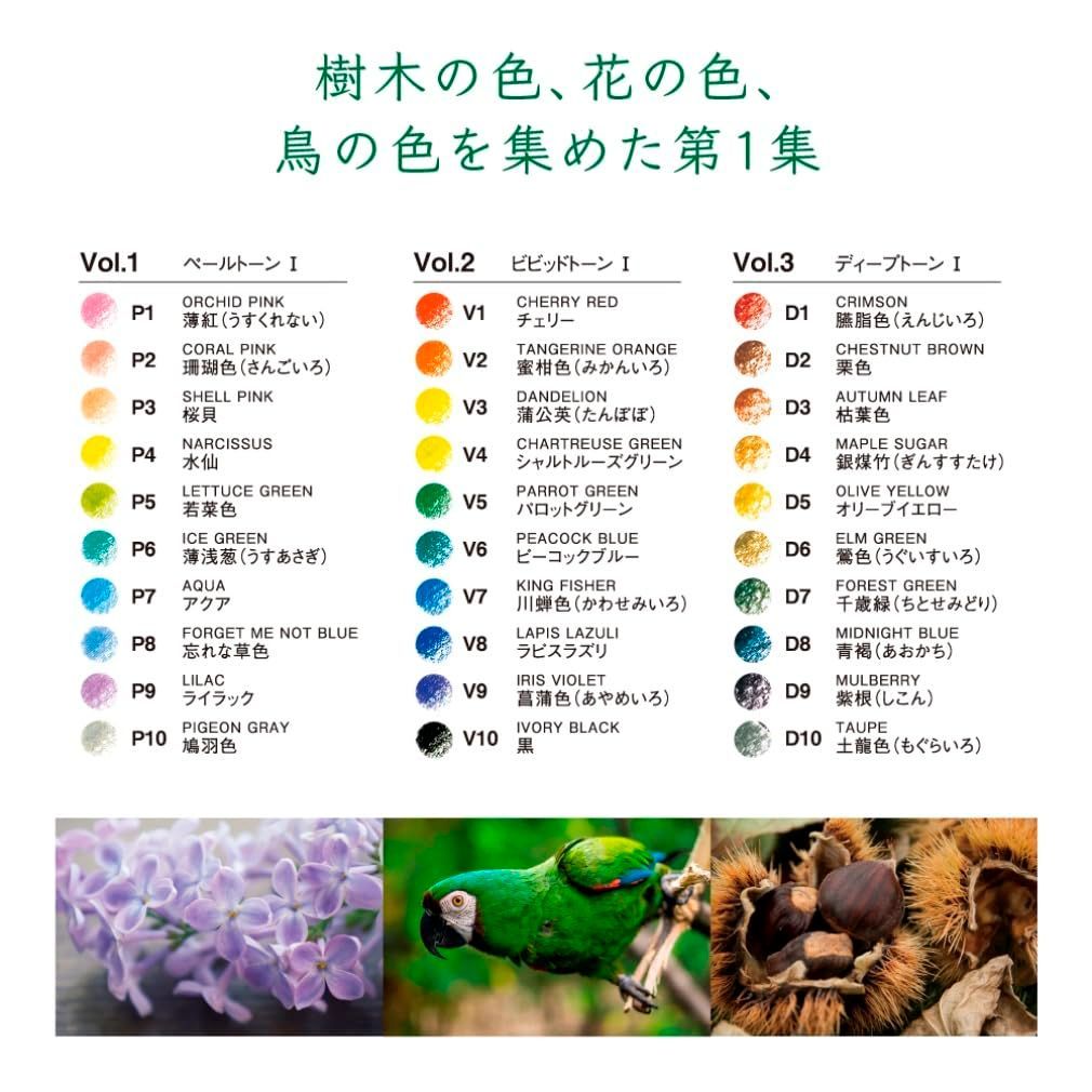 在庫 CI-R100CBAZ あらゆる自然の色を集めた100色 全色セット 色辞典 ブック型 100色 色鉛筆 トンボ鉛筆