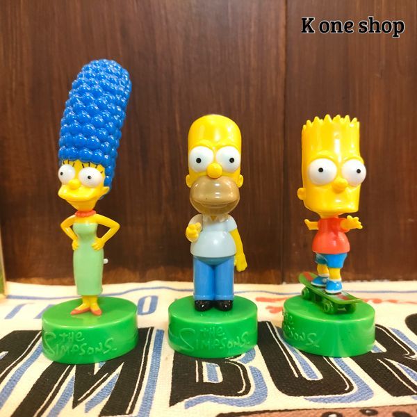 3体セット【ザ・シンプソンズ アクションフィギュア 】20周年 レア 海外限定入荷 the simpsons アメリカ雑貨 人形 ソフビ ファンコ -  メルカリ