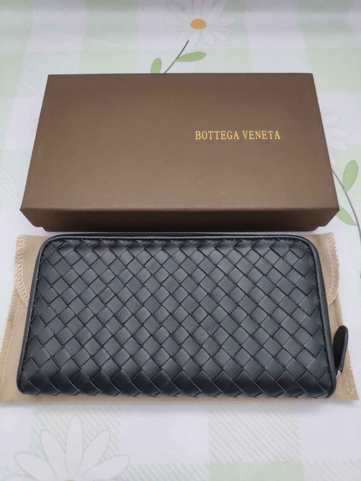 BOTTEGA VENETA|ボッテガヴェネタ 財布 黒 イントレC コンチネンタル 小銭入れ付き 長財布 メンズ用✜