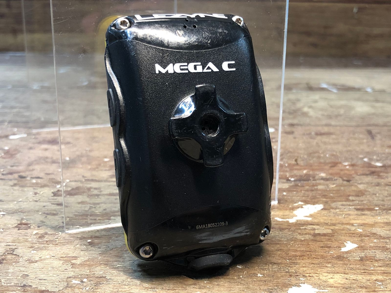 HC003 レザイン LEZYNE メガ MEGA C サイクルコンピューター 黄色 ガリ 