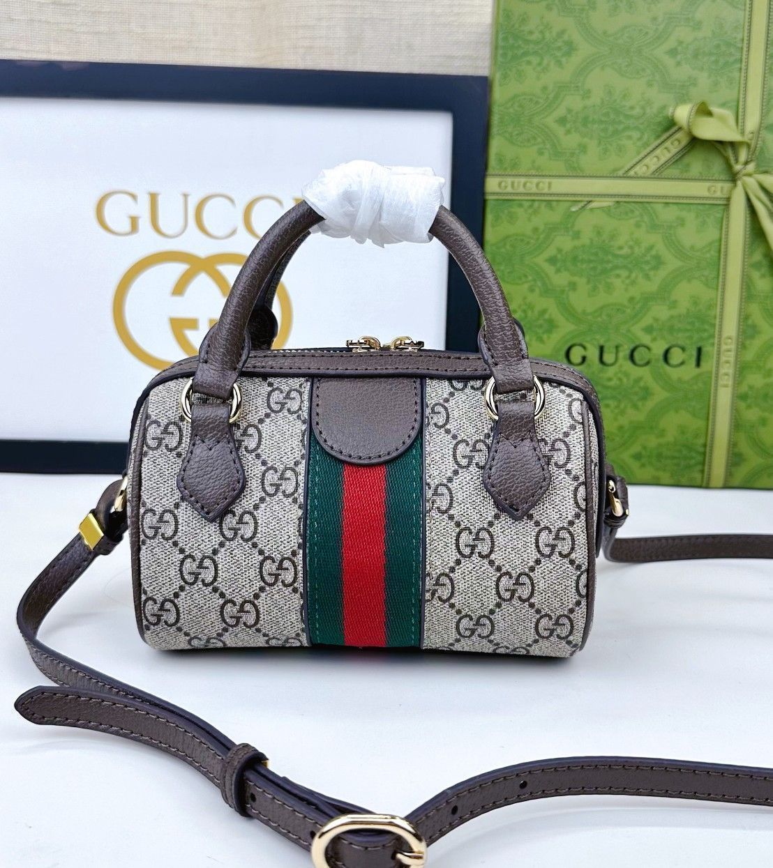 今日特価】GUCCI グッチ オフィディア スーパーミニ