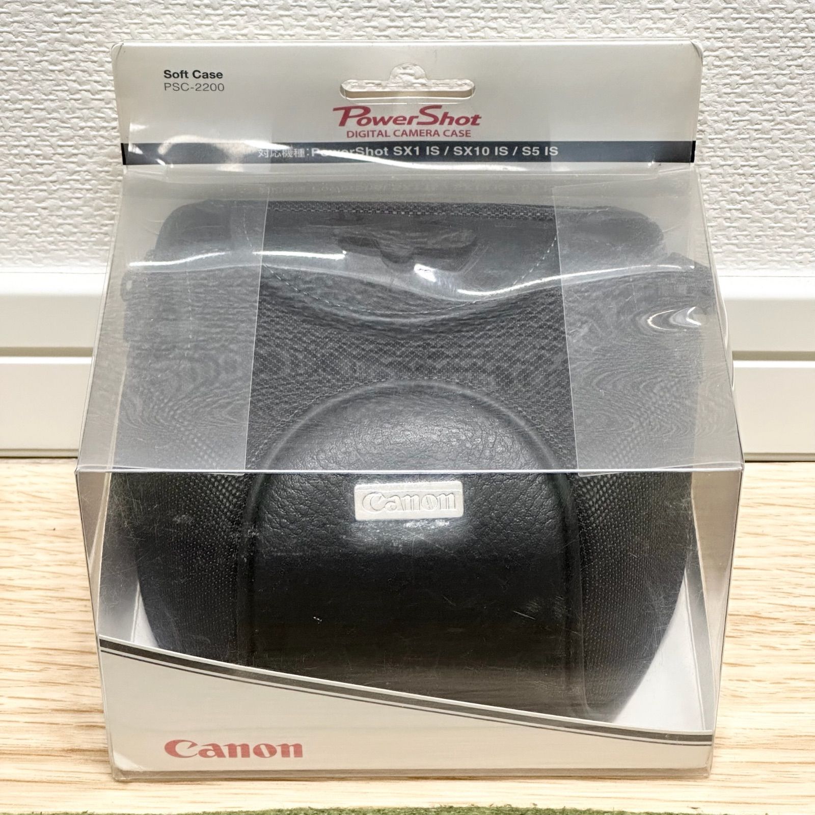 キヤノン Canon 純正 PowerShot SX10 IS/SX1 IS用 本革 ソフトケース 1 