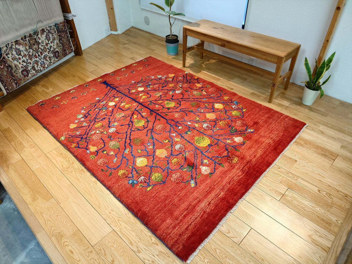 クリアランスセール】ギャッベ 209cm×150cm No. 31 クリアランスセール