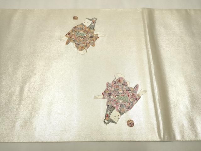 平和屋着物○西陣 長嶋成織物 ながしま帯 加賀友禅の巨匠 初代 由水十  