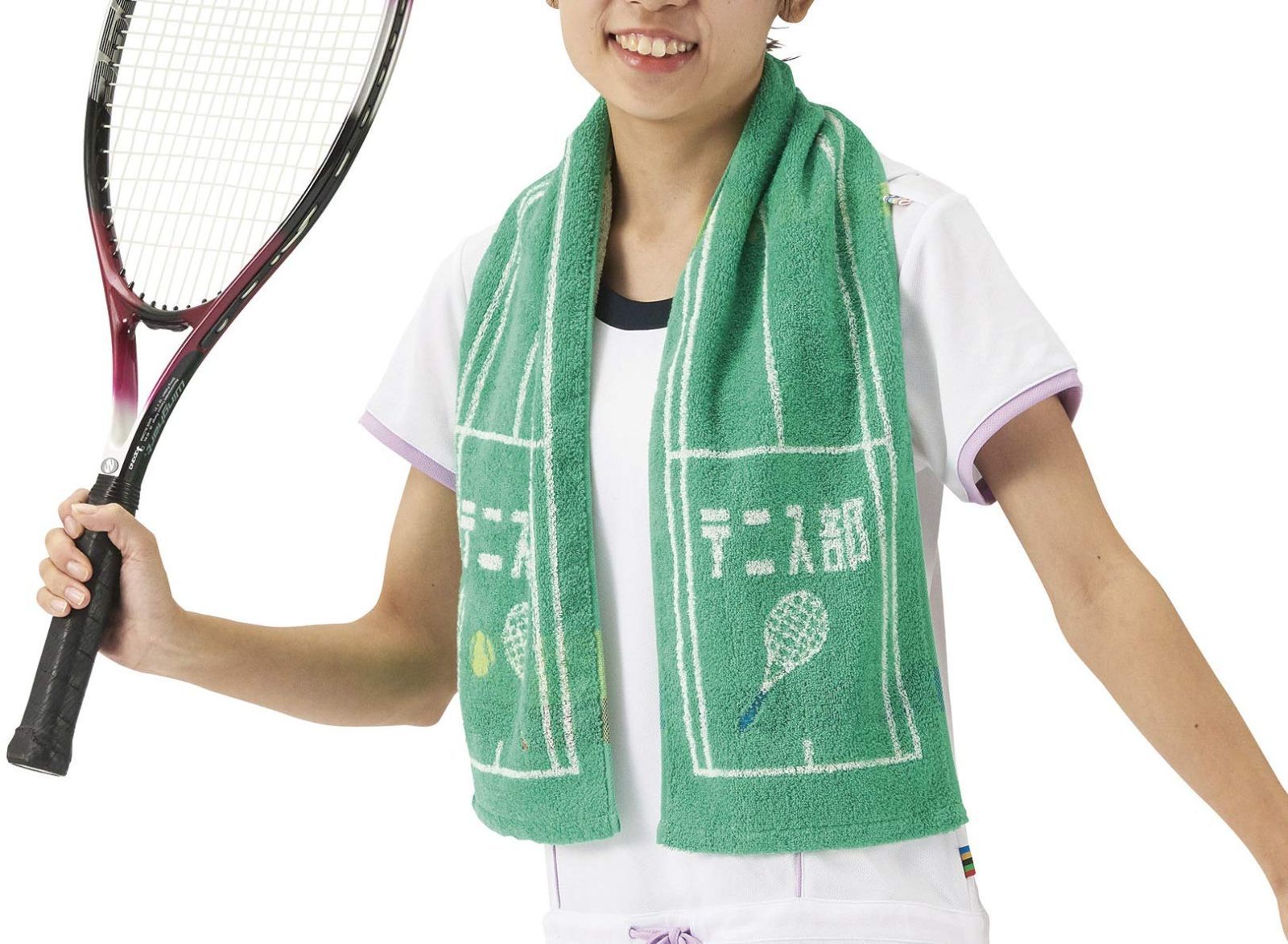 丸眞 マフラータオル ガッツ!! 野球部 部活 引退 プレゼント 制菌 綿