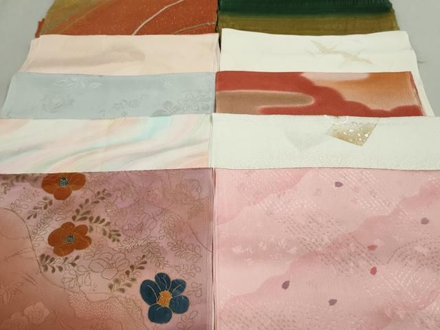 平和屋着物 和装小物 帯揚げ10枚セット 正絹 DAAV8228by