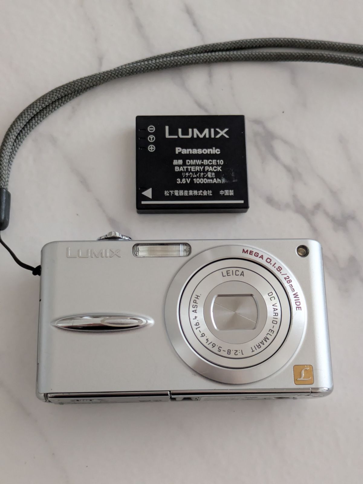 ジャンク 動作確認済み パナソニック Lumix DMC-FX30 コンパクト