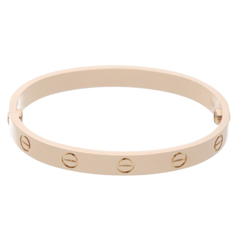 カルティエ 新型 LOVE BRACELET/ラブブレス 18KPGラブ カルティエ 新型 LOVE BRACELET/ラブブレス 18KPGラブ