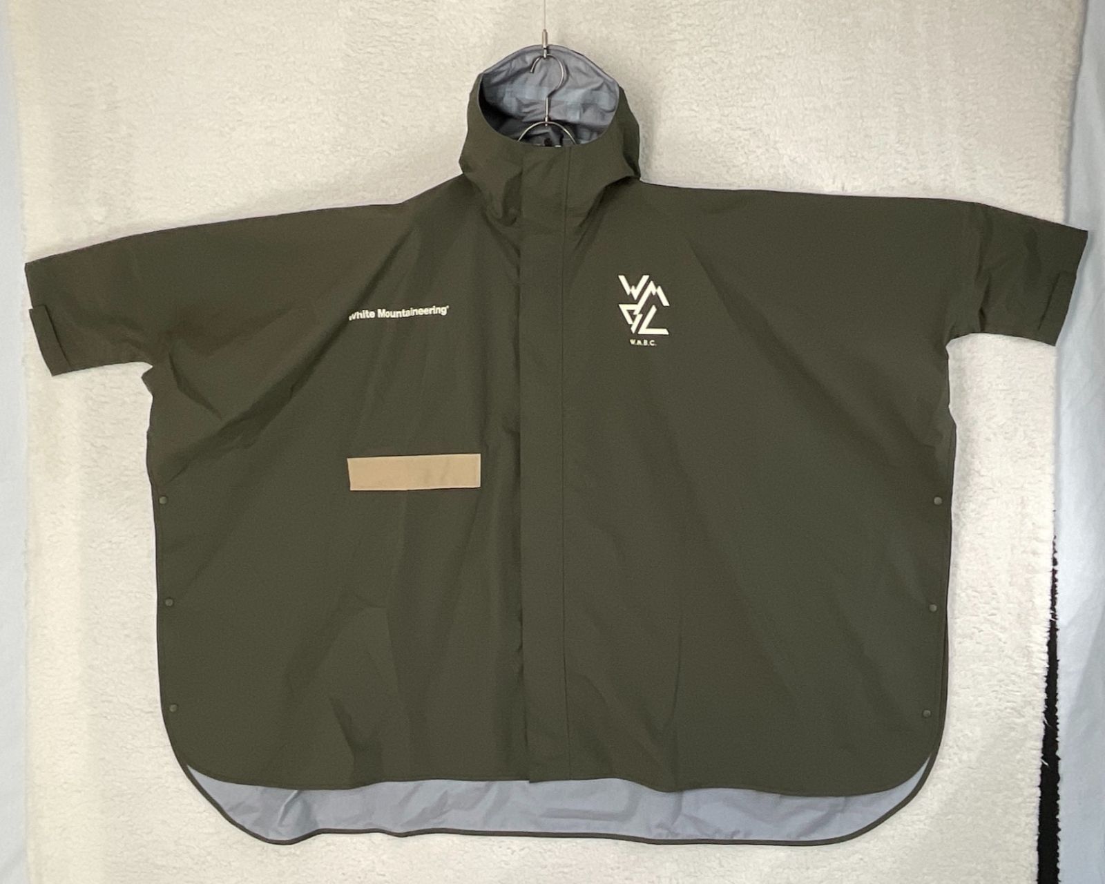 White Mountaineering ホワイトマウンテニアリング F カーキ W.M.B.C バックプリントウォーター