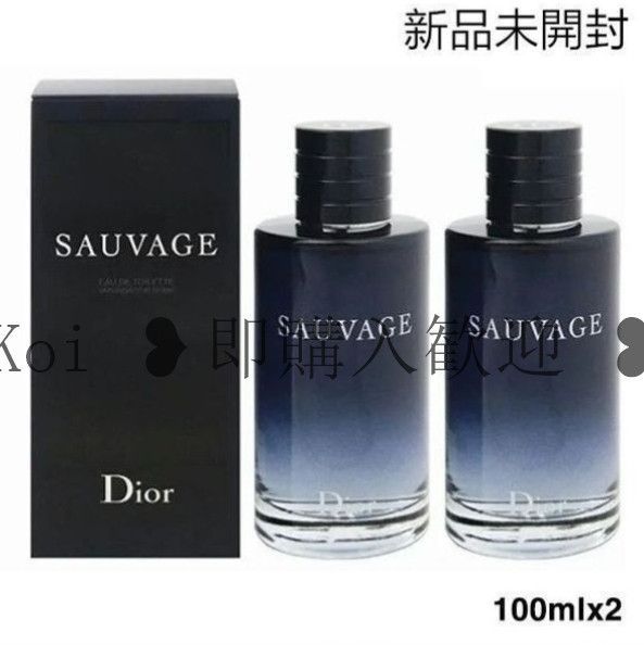 ディオール ソヴァージュ オードトワレ EDT ほぼ未使用 100ml Christian Dior クリスチャンディオール ソヴァージュ