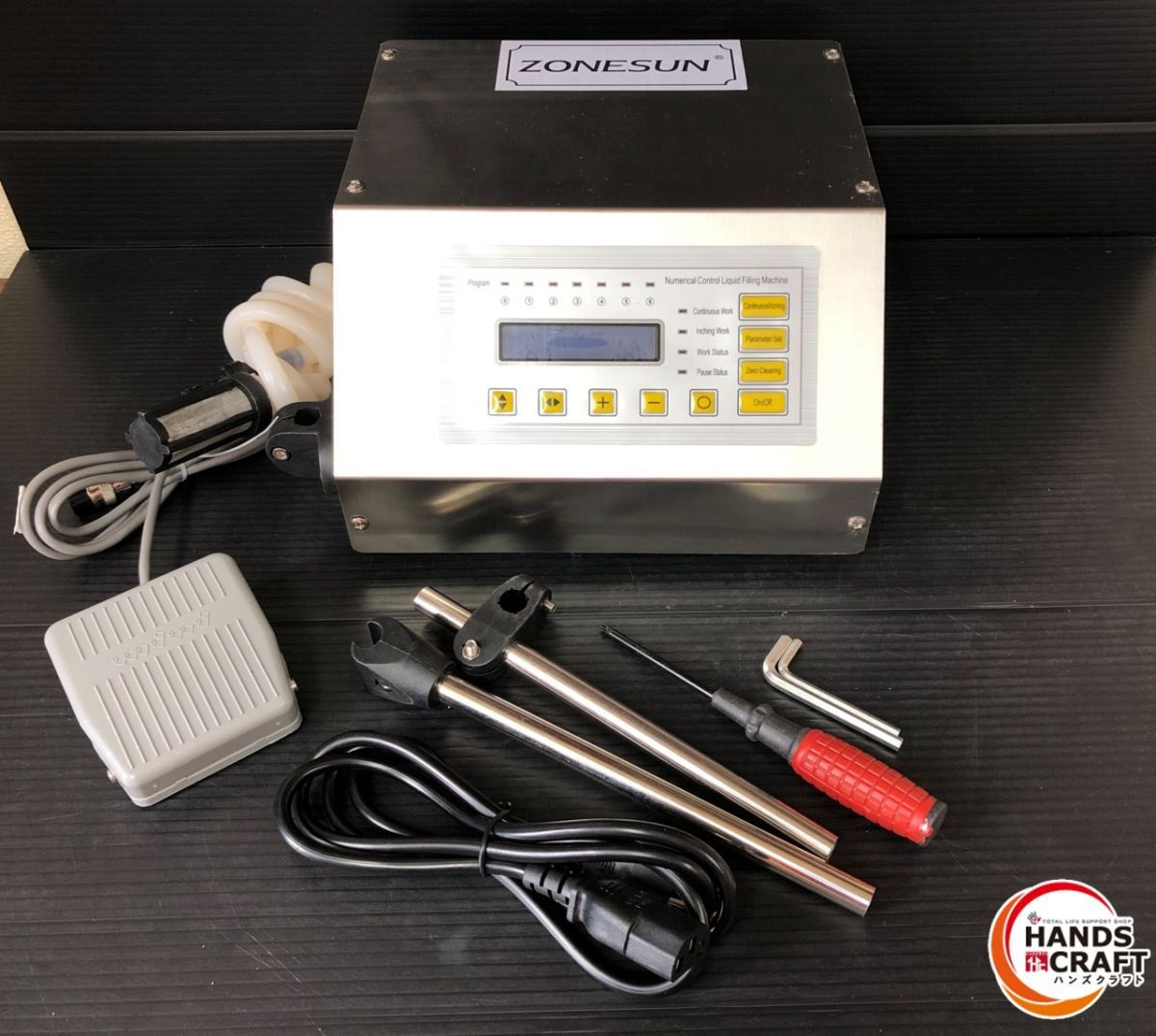 |現状品 Sumeve GFK160 液体充填機自動デジタル制御ボトルフィラー